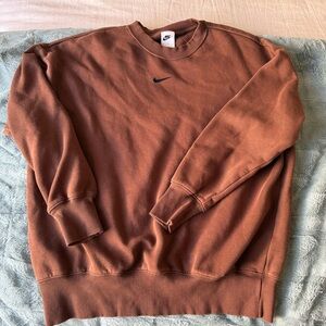 Nike Brown Crewneck Sweater